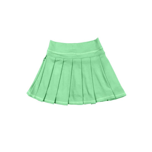 ( Moq 5 ) Preorder Baby Girls Kids Skirt Shorts Bottoms Yoga Active Green Clothes