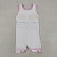 Sibling Baby Girls Plaid Bows Ruffle Yoga Active Shorts Knee Length Scallop Dresses RTS