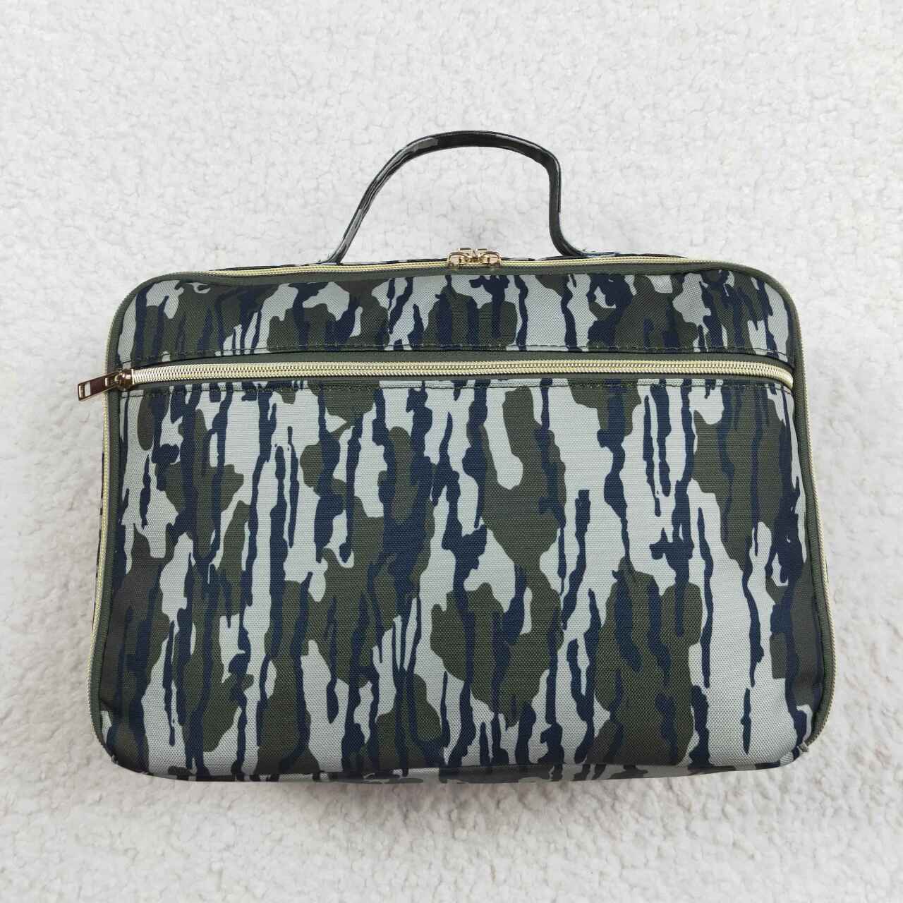 Baby Kids Green Camo Backpack Lunch Box Sibling Bags