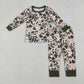 Baby Boy Long Sleeves Ducks Dogs Camo Shirt Pants Hunting Pajamas Set RTS