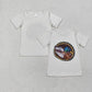 Baby Boys Short Sleeves White Shirt Camo Ducks Pockets Shorts Summer Clothes Set RTS