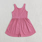 Baby Girl Sleeveless Colorful Yoga Active Jumpsuit Sibling Active RTS