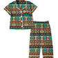 Baby Kids Toddler Sibling Western Aztec Shirt Romper Set Moq 5