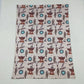 Baby Boys Toddler Kids Western Cow Print Blanket RTS