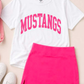 ( Moq 5 Each style ) Custom Girls Kids Short Sleeves Shirts Skirt Shorts Sets 6.19