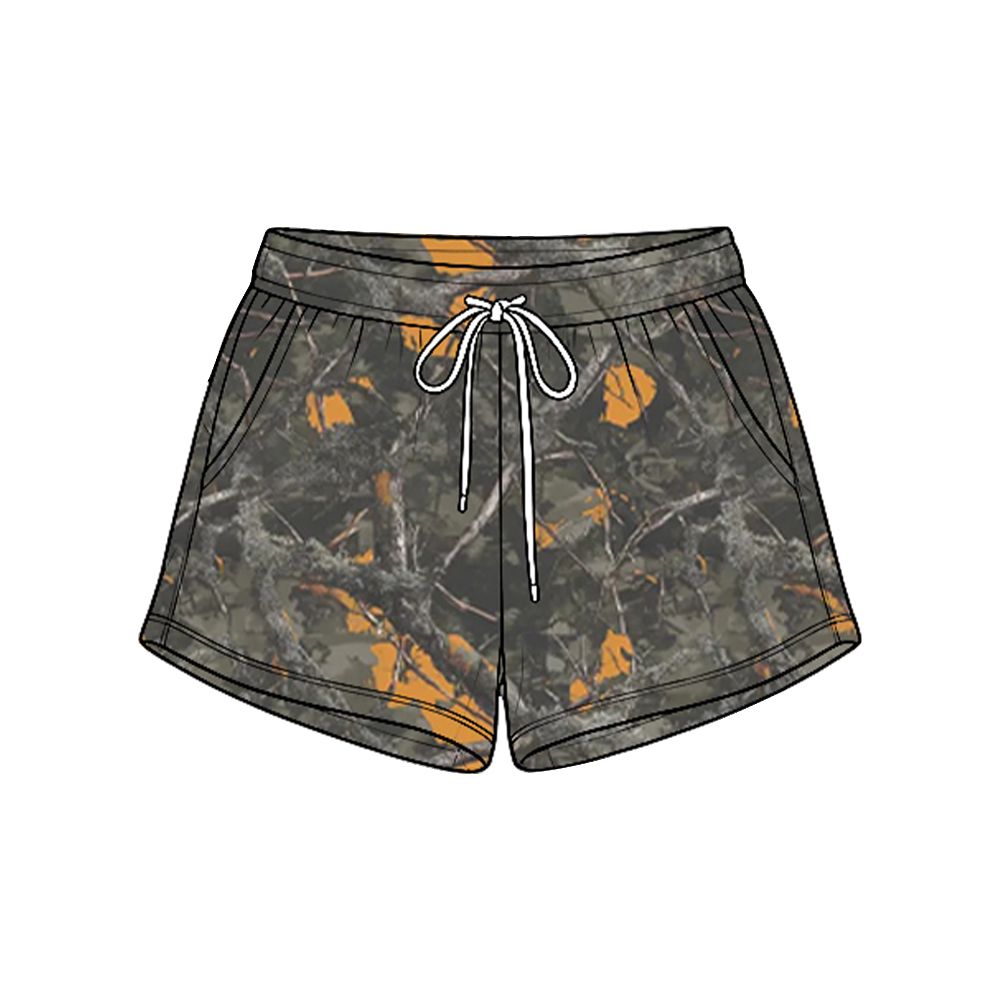 ( Moq 5 ) Preorder Baby Boys Kids Pockets Shorts Bottoms Leaves Clothes
