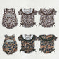 Sibling Baby Boys Girls Sleeveless Embroidery Mama's Daddy's Camo Rompers Clothes