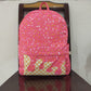 Kids Toddler Adult Pink Teams Duffle Gym Backpack Lunch Bag Sibling Bags
