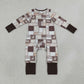 Baby Boys Kids Long Sleeves Ducks Deer Camo Zipper Footie Sleeper Romper RTS