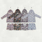 Sibling Baby Boys Kids Long Sleeves Camo Hoodie Shirt Pockets Shorts Clothes Outfits RTS