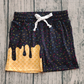 Baby Boy Toddler Ice Cream Summer Black Bottom Shorts RTS