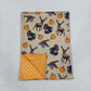 Baby Boys Toddler turkey Pumpkins Ducks Deer Fall Blanket RTS
