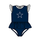 ( Moq 5 Each Style ) Baby Boys Girls Kids Team Sibling Jumpsuits Sets Swimsuits Navy Clothes