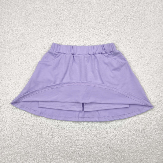 Baby Girl Purple Shorts Skirt Pockets Skort RTS