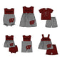 ( Moq 5 Each Style ) Baby Boys Girls Kids W Plaid Team Sibling Rompers Dress Sets
