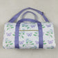 Baby Girl Kids Adult Flower Bows Butterfly Purple Ruffle Travel Package Gym Bags RTS