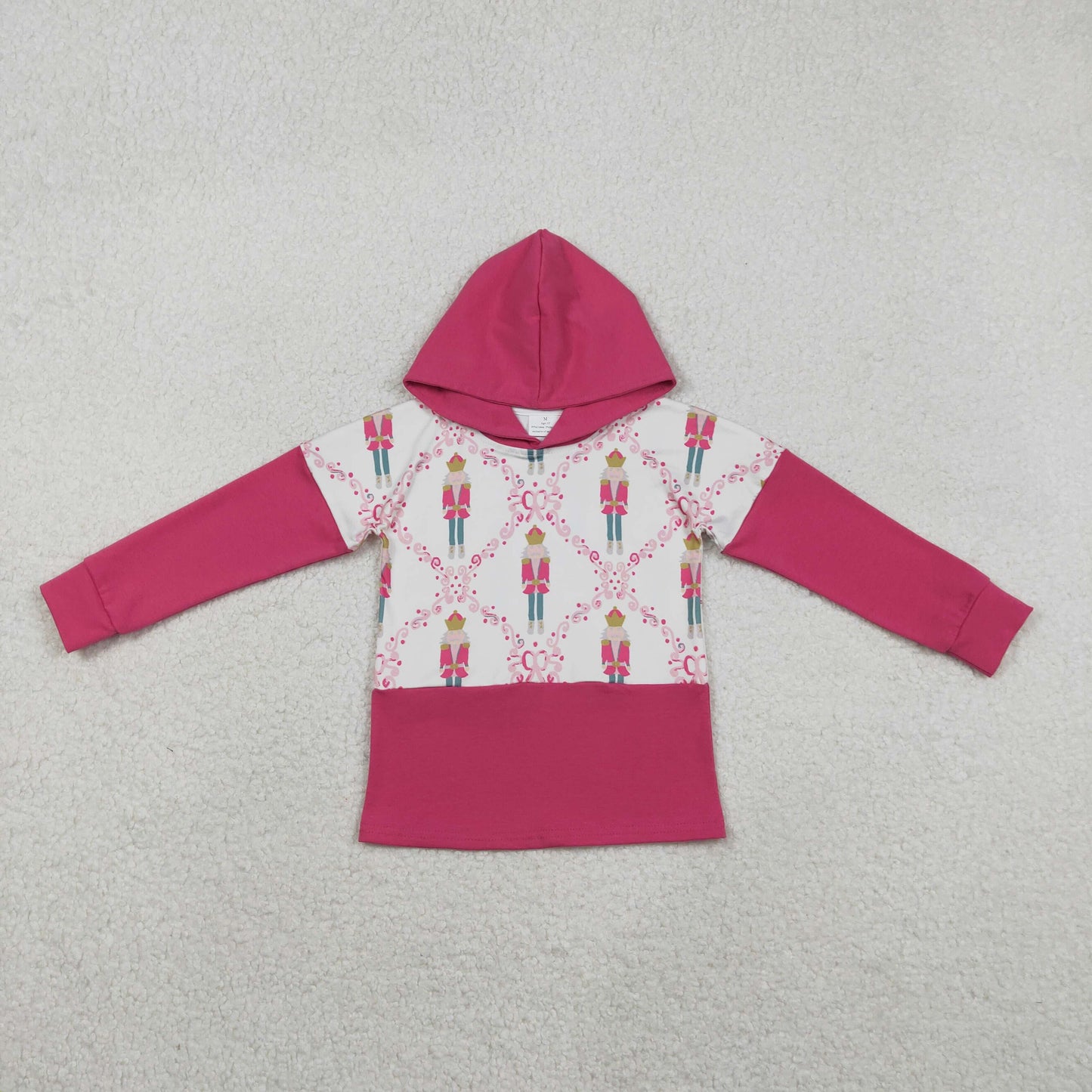 Baby Girl Pink Long Sleeves Bows Hoodies Tops Shirt RTS