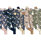 ( Moq 5 Each Style ) Sibling Baby Boys Infant  Long Sleeves Deer Footie Sleeper Zipper Rompers Clothes