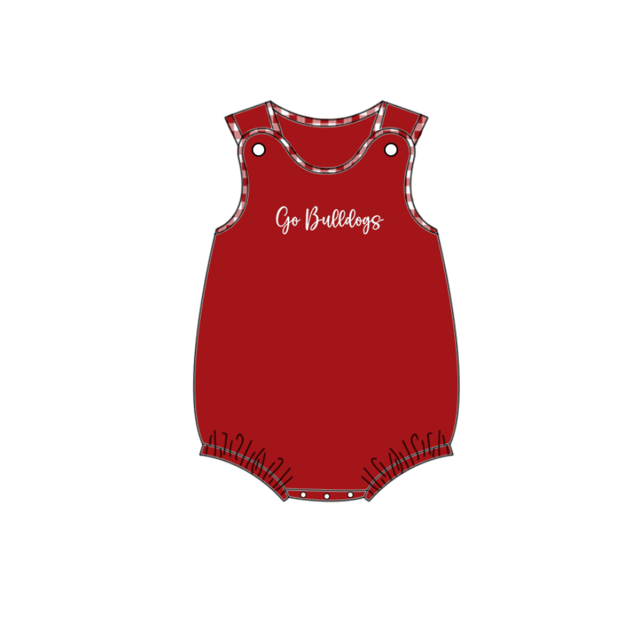 Baby Boy Summer Sibling Red Romper Set ( Moq 5 Each Style ) 7.8