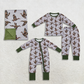 Sibling Baby Boys Girls Kids Long Sleeves Ducks Camo Print Romper Sets Pajamas Blankets Clothes RTS