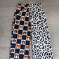 Baby Girls Kids Bows Navy Leopard Pants Bottoms Team Clothes RTS