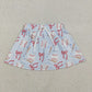 Baby Girls Bows Baseball Yoga Skirt Shorts Skorts Bottoms RTS