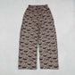 Sibling Baby Girls Adult Woman Halloween Bats Bows Leopard Pockets Mommy and Me Pants Bottoms Clothes