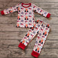 Baby Boy Long Sleeves Flag Shirt Pants Pajamas Clothes Set Moq 5