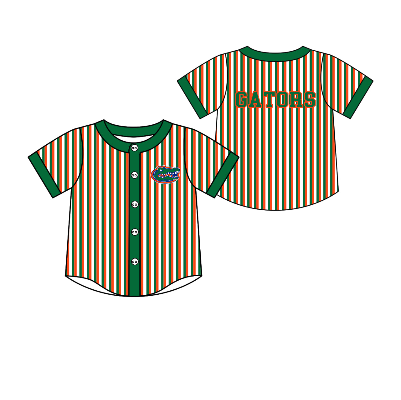 ( Moq 5 Each Style ) Baby Boys Girls Toddler Tiger Sibling Shirts Sets Team Green Clothing
