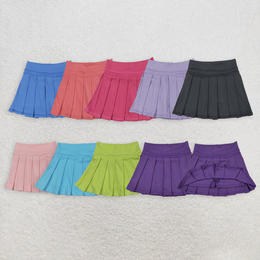 Baby Girl Toddler Yoga Active Shorts Skirt Skorts Sibling Colorful Bottoms RTS