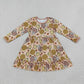 Sibling Baby Boys Kids Long Sleeves turkey Pumpkins Fall Set Dress Clothes RTS