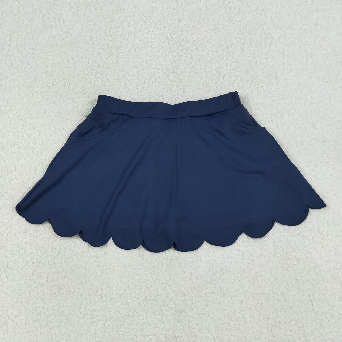 Baby Girls Kids Navy Pockets Skirt Shorts Bottoms Yoga Active Clothes RTS