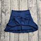 Baby Girl Navy Blue Summer Yoga Active Shorts Skirts Bottom Skort RTS