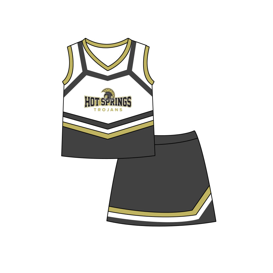 Baby Girl HS Team Shirt Skirt Clothes Set