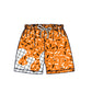 ( Moq 5 Each Style ) Baby Boys Girls Toddler Sibling Orange Shorts Shirts Set Team Drip Sprinkles Clothes