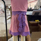 Baby Girls Kids Sleeveless Pink Tops Purple Bows Skirt Shorts Yoga Clothes Set RTS
