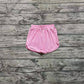 Baby Girl Pink Plaid Sports Bottoms Shorts RTS