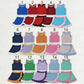 Sibling Baby Girls Kids Sleeveless Shirts Scallop Skirts Shorts Yoga Active Sets Clothes RTS