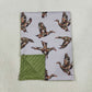 Baby Boys Toddler Camo Ducks Green Blanket RTS