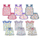 ( Moq 5 Each Style ) Sibling Baby Girls Kids Shirts Flower Bows Shorts Sets Summer Clothes