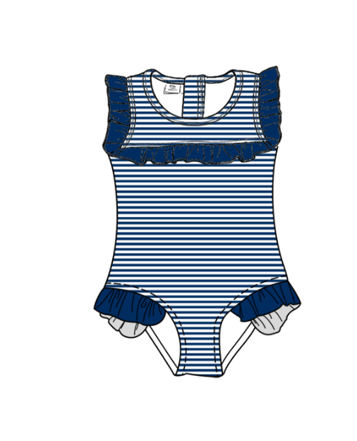 ( Moq 5 Each Style ) Baby Boys Girls Kids Team Sibling Jumpsuits Sets Football Swimsuits Clothes