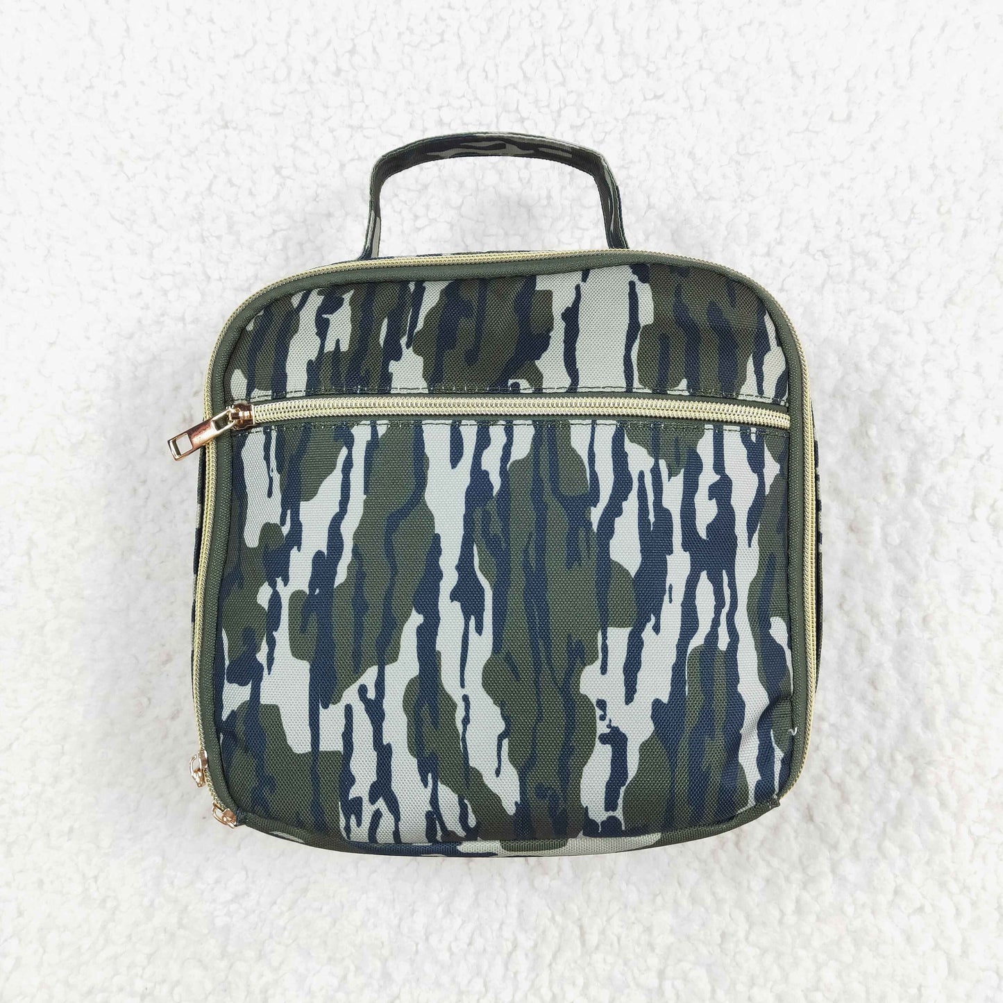 Baby Boy Green Camo Bags Lunch Boxes