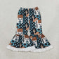 Baby Girls Kids Aztec Cow Bows Western Bell Pants