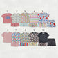 Sibling Baby Girls Toddler Short Sleeves Tops Shorts Sets Summer Clothes RTS