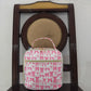Baby Girl Kids Pink Bows Lunch Box Picnic Thermal Bag RTS