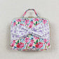 Baby Girl Back To School Flower Backpack Bags Lunch Box