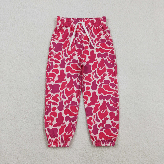 Baby Girls Kids Pink Camo Pockets Jogger Pants Bottoms Clothes RTS