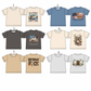 ( Moq 5 Each Style ) Sibling Baby Boys Kids Short Sleeves Dogs Deer Ducks Hunting Shirts Tops