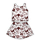 ( Moq 5 Each Style ) Baby Girls Toddler Bows Sibling Team Shorts Dresses Set Clothes