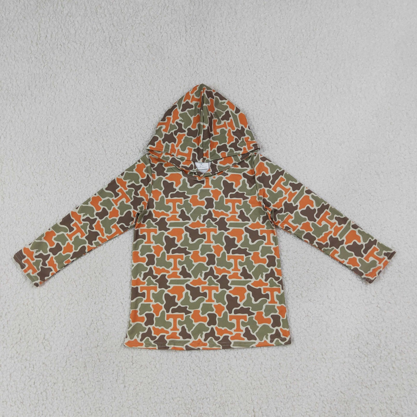 Baby Boys Kids Long Sleeves T Camo Hoodie Zipper Shirt Team Tops RTS